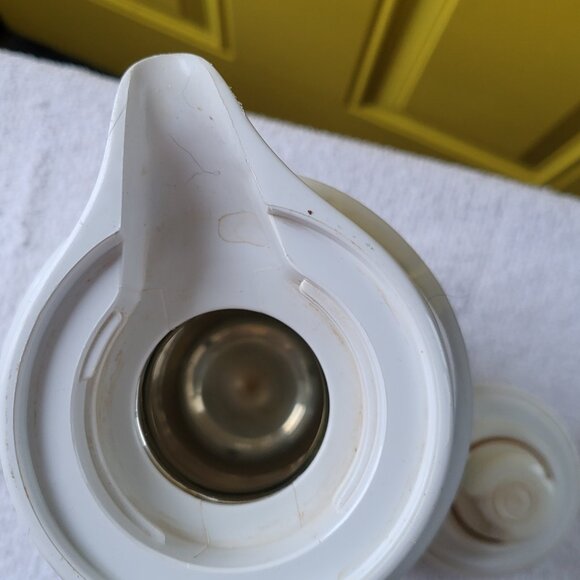 Corelle by Corning Callaway Ivy Thermique Thermos/Carafe 1qt VTG SEE PICS DING - Picture 6 of 10